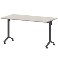 Моби МБ22-140.70 (Ясень шимо/Антрацит) Стол мобильный складной