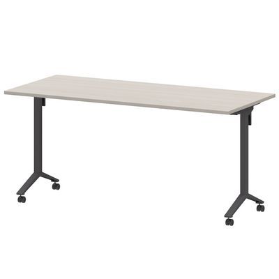 Моби МБ22-160.70 (Ясень шимо/Антрацит) Стол мобильный складной