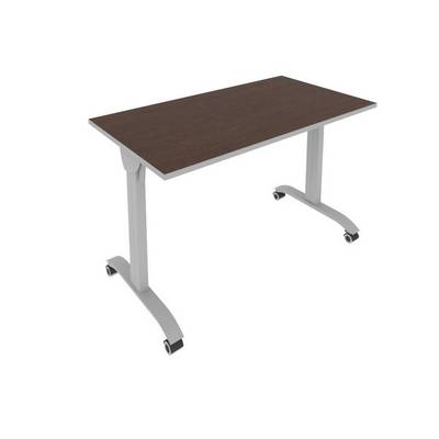 Mobile System СМ-3 (Венге с кромкой титан) Стол складной мобильный