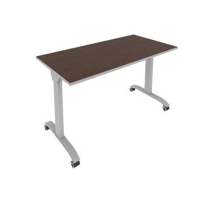 Mobile System СМ-4 (Венге с кромкой титан) Стол складной мобильный