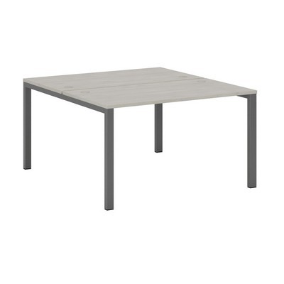 New Line NLN36318224 (дуб шамони светлый/антрацит) Бенч-система две столешницы 