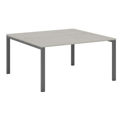 New Line NLN36318324 (дуб шамони светлый/антрацит) Бенч-система две столешницы 