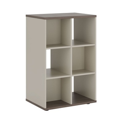 New Line NLN36343431 (дуб шамони темный/бежевый) Стеллаж двусторонний