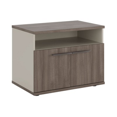 New Line NLN36348031 (дуб шамони темный/бежевый) Тумба под оргтехнику