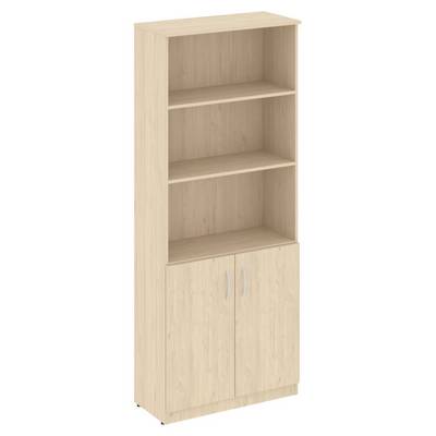 Nova S В.СТ-1.1 (Бук артизан) Шкаф высокий широкий, 2 низкие двери