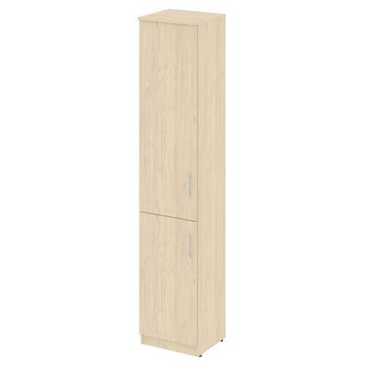 Nova S В.СУ-1.3Л (Бук артизан) Шкаф высокий узкий, левый, 1 низкая дверь ЛДСП, 1 средняя дверь ЛДСП