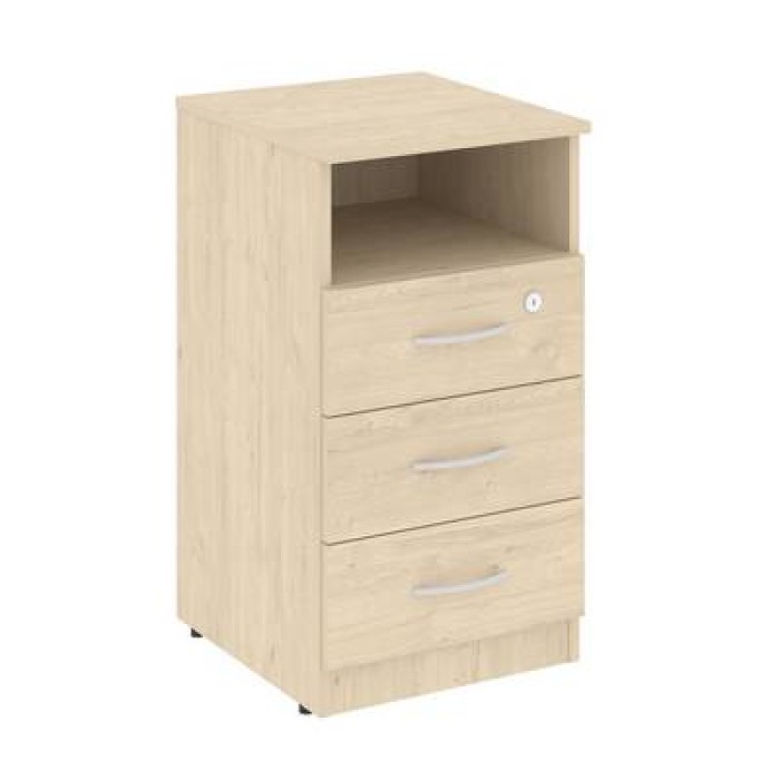 Нова С В.ТП-4 (Бук артизан) Тумба приставная (с замком)