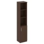 Nova S В.СУ-1.1Пр (Венге цаво) Шкаф высокий узкий, правый, 1 низкая дверь ЛДСП