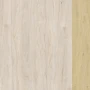 OW.SP-0.7 (Денвер светлый/Дуб светлый) Стол письменный, опоры - массив дерева