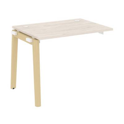 Onix Wood OW.1.NRS-1.7 (Денвер светлый/Дуб светлый) Наборный элемент рабочей станции, опоры - массив дерева