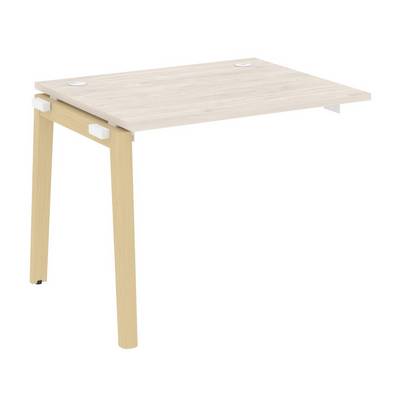 Onix Wood OW.1.NRS-1.8 (Денвер светлый/Дуб светлый) Наборный элемент рабочей станции, опоры - массив дерева