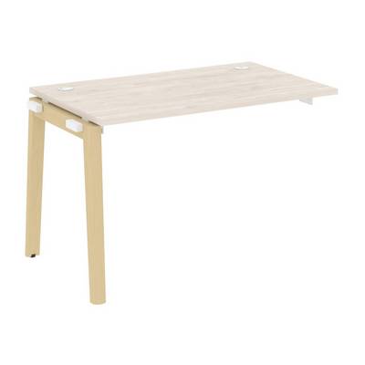 Onix Wood OW.1.NRS-2.7 (Денвер светлый/Дуб светлый) Наборный элемент рабочей станции, опоры - массив дерева