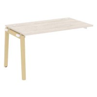 Onix Wood OW.1.NRS-3.8 (Денвер светлый/Дуб светлый) Наборный элемент рабочей станции, опоры - массив дерева