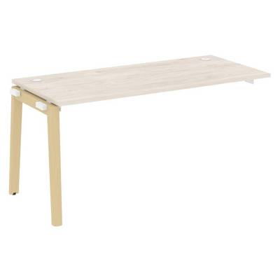 Onix Wood OW.1.NRS-4.7 (Денвер светлый/Дуб светлый) Наборный элемент рабочей станции, опоры - массив дерева