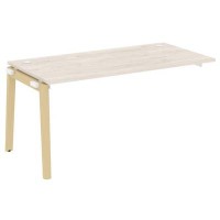 Onix Wood OW.1.NRS-4.8 (Денвер светлый/Дуб светлый) Наборный элемент рабочей станции, опоры - массив дерева