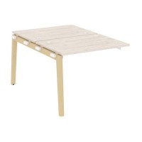 Onix Wood OW.2.NRS-1.7 (Денвер светлый/Дуб светлый) Наборный элемент рабочей станции, опоры - массив дерева