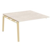 Onix Wood OW.2.NRS-3.7 (Денвер светлый/Дуб светлый) Наборный элемент рабочей станции, опоры - массив дерева