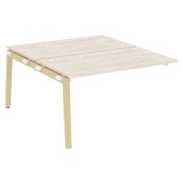 Onix Wood OW.2.NRS-3.8 (Денвер светлый/Дуб светлый) Наборный элемент рабочей станции, опоры - массив дерева