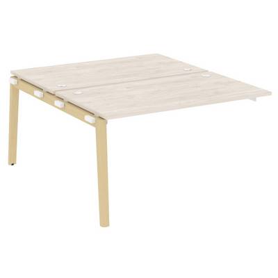 Onix Wood OW.2.NRS-3.8 (Денвер светлый/Дуб светлый) Наборный элемент рабочей станции, опоры - массив дерева