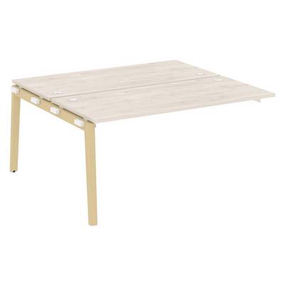 Onix Wood OW.2.NRS-4.7 (Денвер светлый/Дуб светлый) Наборный элемент рабочей станции, опоры - массив дерева