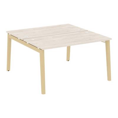 Onix Wood OW.D.RS-2.3.7 (Денвер светлый/Дуб светлый) Рабочая станция, опоры - массив дерева