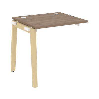 Onix Wood OW.1.NRS-0.7 (Дуб аризона/Дуб светлый) Наборный элемент рабочей станции, опоры - массив дерева