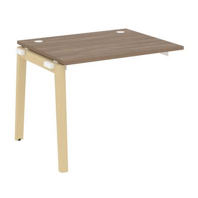 Onix Wood OW.1.NRS-1.8 (Дуб аризона/Дуб светлый) Наборный элемент рабочей станции, опоры - массив дерева