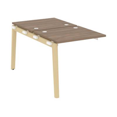 Onix Wood OW.2.NRS-0.7 (Дуб аризона/Дуб светлый) Наборный элемент рабочей станции, опоры - массив дерева