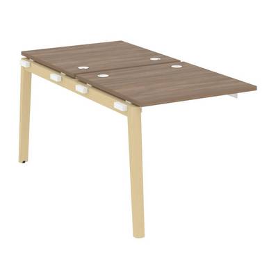 Onix Wood OW.2.NRS-0.8 (Дуб аризона/Дуб светлый) Наборный элемент рабочей станции, опоры - массив дерева