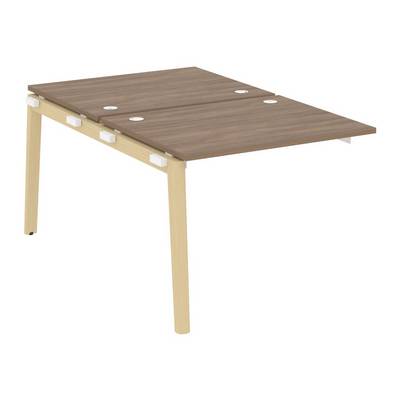 Onix Wood OW.2.NRS-1.8 (Дуб аризона/Дуб светлый) Наборный элемент рабочей станции, опоры - массив дерева