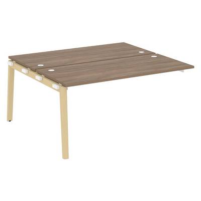 Onix Wood OW.2.NRS-4.7 (Дуб аризона/Дуб светлый) Наборный элемент рабочей станции, опоры - массив дерева