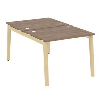 Onix Wood OW.D.RS-2.1.8 (Дуб аризона/Дуб светлый) Рабочая станция, опоры - массив дерева