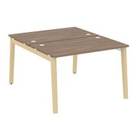 Onix Wood OW.D.RS-2.2.7 (Дуб аризона/Дуб светлый) Рабочая станция, опоры - массив дерева