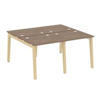 Onix Wood OW.D.RS-4.0.7 (Дуб аризона/Дуб светлый) Рабочая станция, опоры - массив дерева