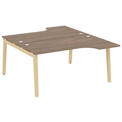 Onix Wood OW.D.SA-1 (Дуб аризона/Дуб светлый) Рабочая станция, опоры - массив дерева