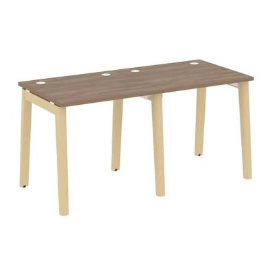 Onix Wood OW.RS-2.0.7 (Дуб аризона/Дуб светлый) Рабочая станция, опоры - массив дерева