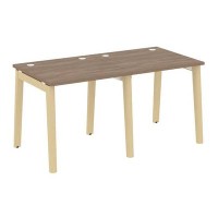 Onix Wood OW.RS-2.0.8 (Дуб аризона/Дуб светлый) Рабочая станция, опоры - массив дерева