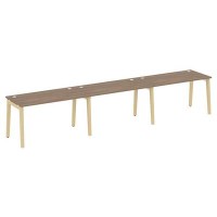 Onix Wood OW.RS-3.3.7 (Дуб аризона/Дуб светлый) Рабочая станция, опоры - массив дерева