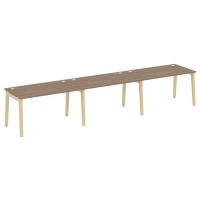 Onix Wood OW.RS-3.3.8 (Дуб аризона/Дуб светлый) Рабочая станция, опоры - массив дерева