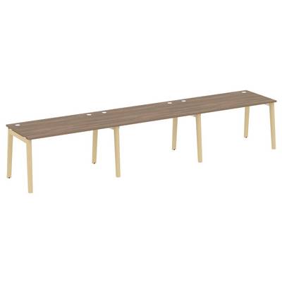 Onix Wood OW.RS-3.3.8 (Дуб аризона/Дуб светлый) Рабочая станция, опоры - массив дерева