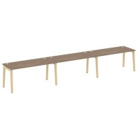 Onix Wood OW.RS-3.4.7 (Дуб аризона/Дуб светлый) Рабочая станция, опоры - массив дерева