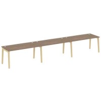 Onix Wood OW.RS-3.4.8 (Дуб аризона/Дуб светлый) Рабочая станция, опоры - массив дерева