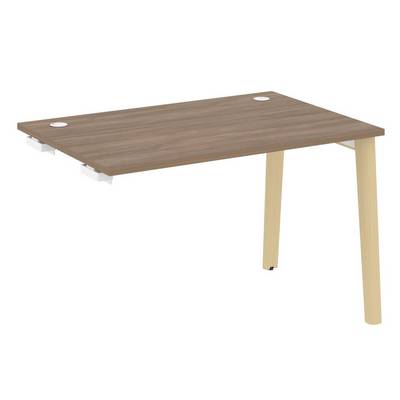 Onix Wood OW.SPR-2.8 (Дуб аризона/Дуб светлый) Стол-приставка к опорным элементам, опоры - массив дерева