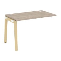 Onix Wood OW.1.NRS-2.7 (Дуб аттик/Дуб светлый) Наборный элемент рабочей станции, опоры - массив дерева