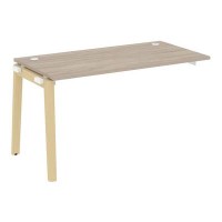 Onix Wood OW.1.NRS-3.7 (Дуб аттик/Дуб светлый) Наборный элемент рабочей станции, опоры - массив дерева