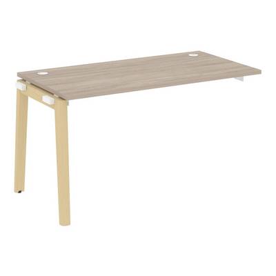 Onix Wood OW.1.NRS-3.7 (Дуб аттик/Дуб светлый) Наборный элемент рабочей станции, опоры - массив дерева