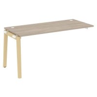 Onix Wood OW.1.NRS-4.7 (Дуб аттик/Дуб светлый) Наборный элемент рабочей станции, опоры - массив дерева