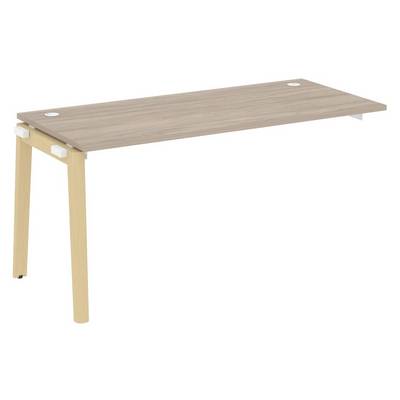 Onix Wood OW.1.NRS-4.7 (Дуб аттик/Дуб светлый) Наборный элемент рабочей станции, опоры - массив дерева