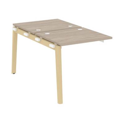 Onix Wood OW.2.NRS-0.7 (Дуб аттик/Дуб светлый) Наборный элемент рабочей станции, опоры - массив дерева