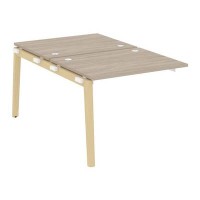 Onix Wood OW.2.NRS-1.8 (Дуб аттик/Дуб светлый) Наборный элемент рабочей станции, опоры - массив дерева